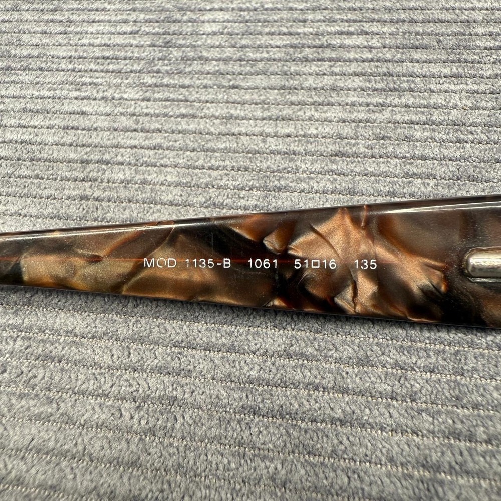 Versace Brown Tortoise Rhinestone Eyeglasses MOD … - image 7
